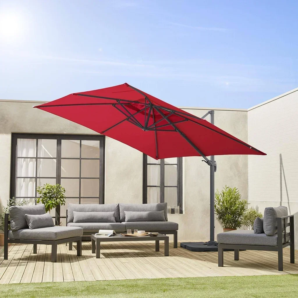 Toile de rechange parasol déporté carré 3x3m Falgos anti-UV hydrofuge