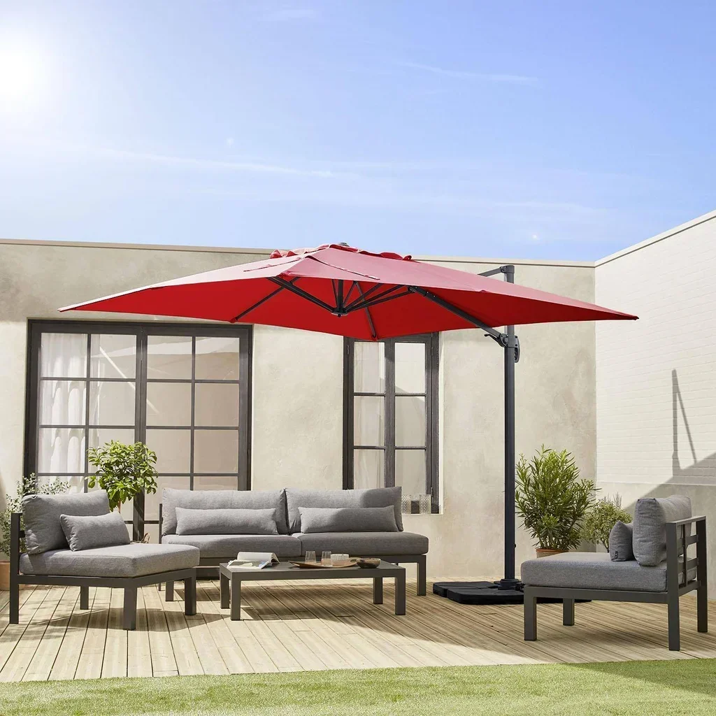 Toile de rechange parasol déporté carré 3x3m Falgos anti-UV hydrofuge