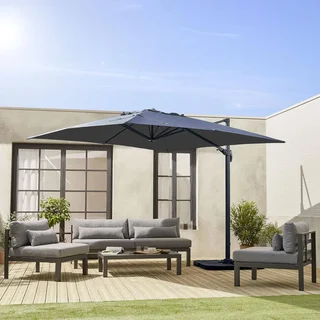 Toile de rechange parasol déporté 3x3m Falgos anti-UV hydrofuge