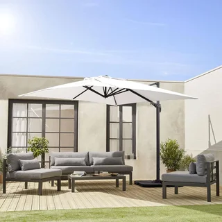 Toile de rechange parasol déporté 3x3m Falgos anti-UV hydrofuge