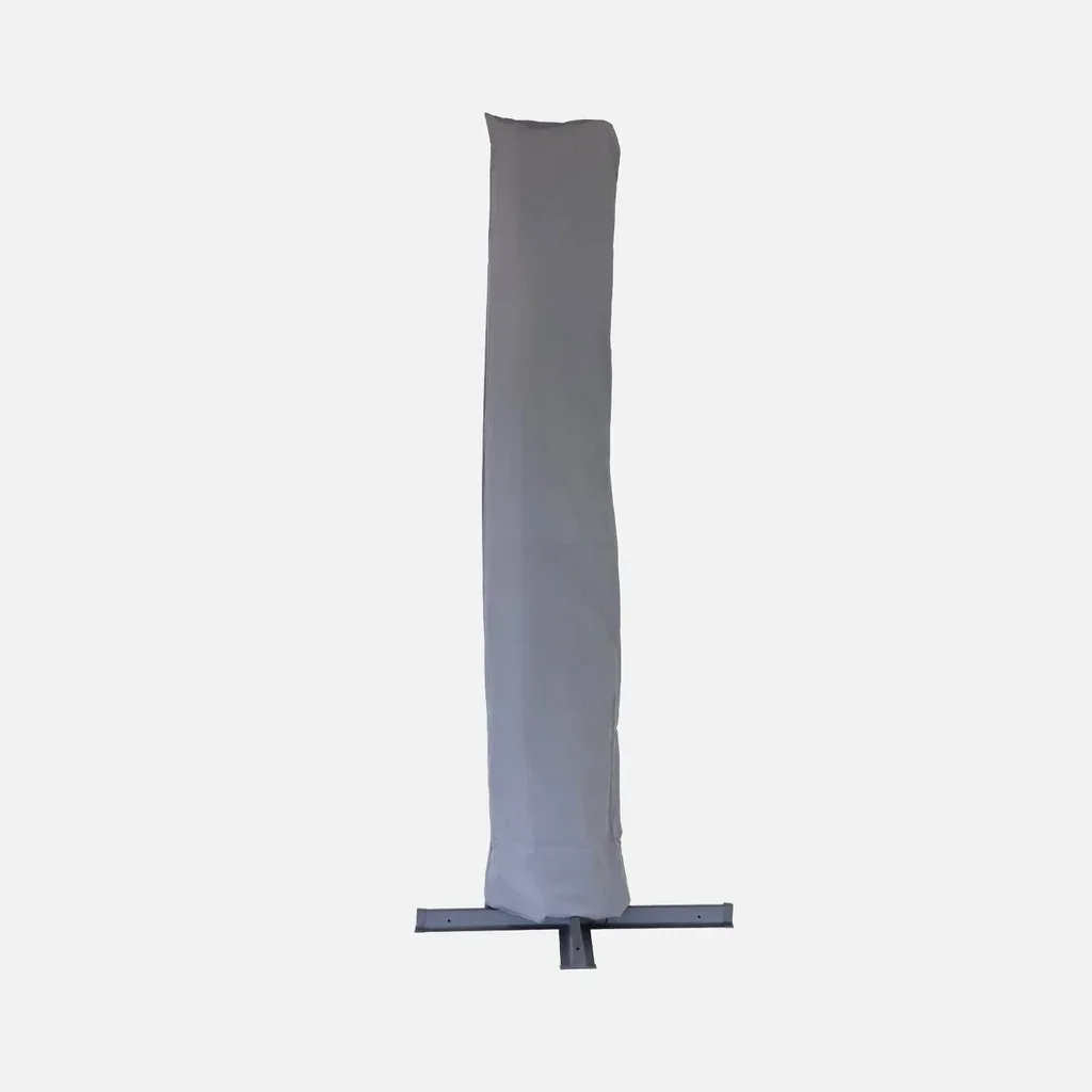 Rectangular offset cantilever umbrella 3x4 m aluminum tilting patio garden