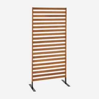 Paravent bois acacia 80 cm intérieur extérieur design ajouré