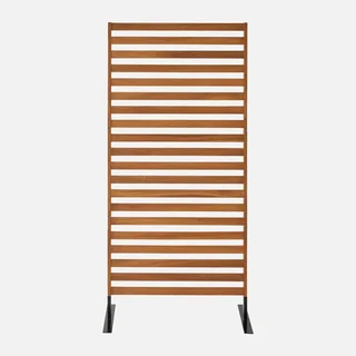Paravent bois acacia 80 cm intérieur extérieur design ajouré