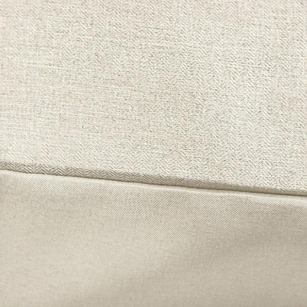 Parure lit réversible 2 places chevron écru microfibre Oeko-Tex