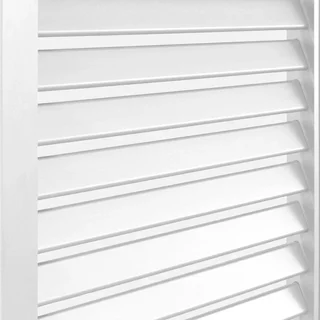 Pergola bioclimatique aluminium 4x3m lames orientables Triomphe avec 3 persiennes 130cm