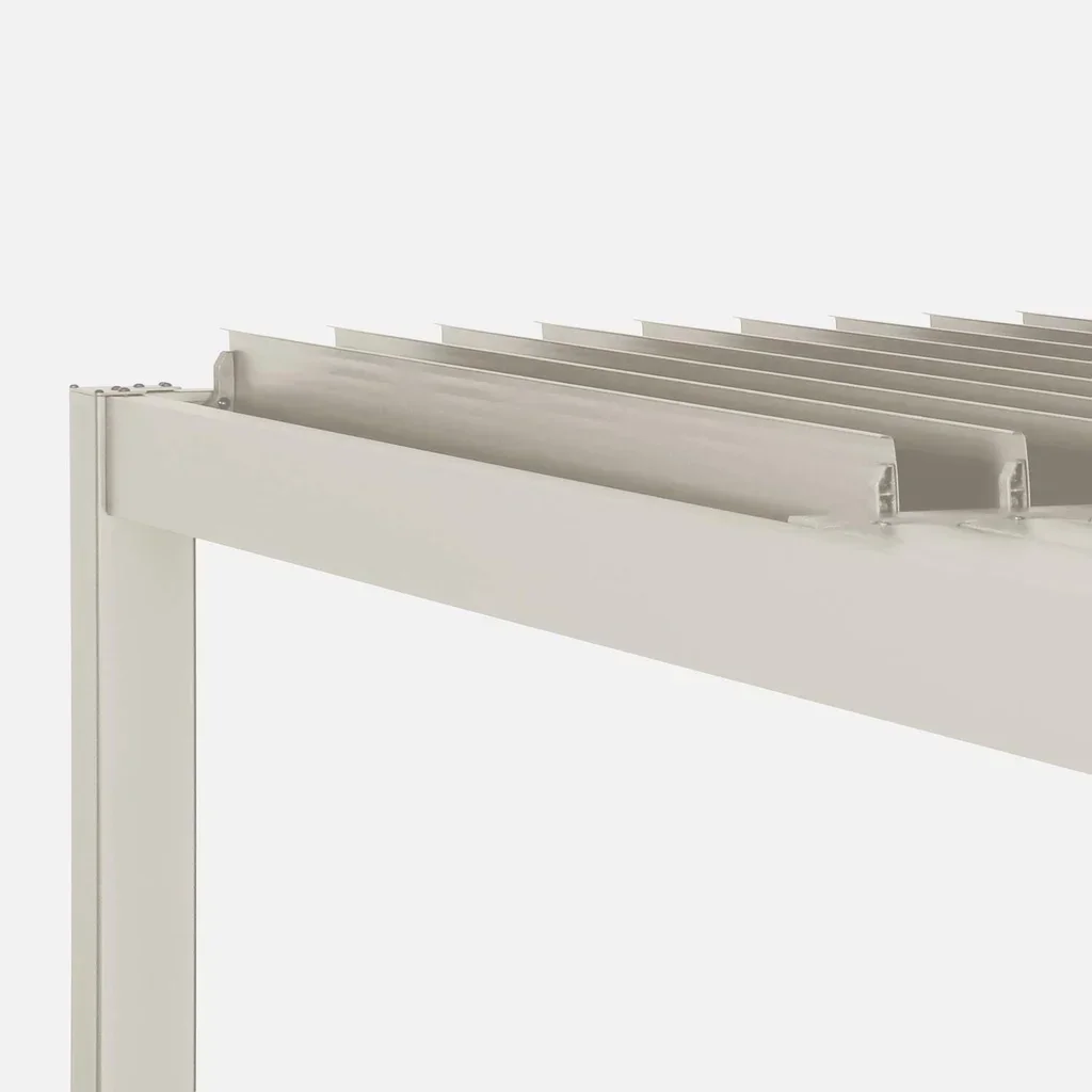 Pergola bioclimatique Palace 3,6x3,6m aluminium lames orientables jardin