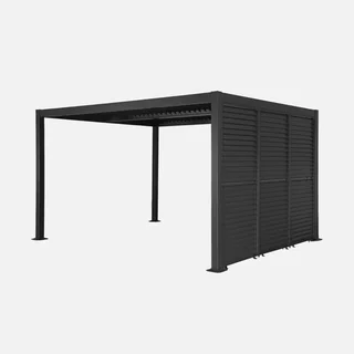 Pergola bioclimatica 4x3m alluminio acciaio lame orientabili Palace