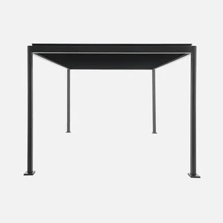 Pergola bioclimatique 4x3m Imperial aluminium acier lames orientables jardin terrasse