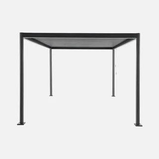 Pergola bioclimatique 4x3m Imperial aluminium acier lames orientables jardin terrasse