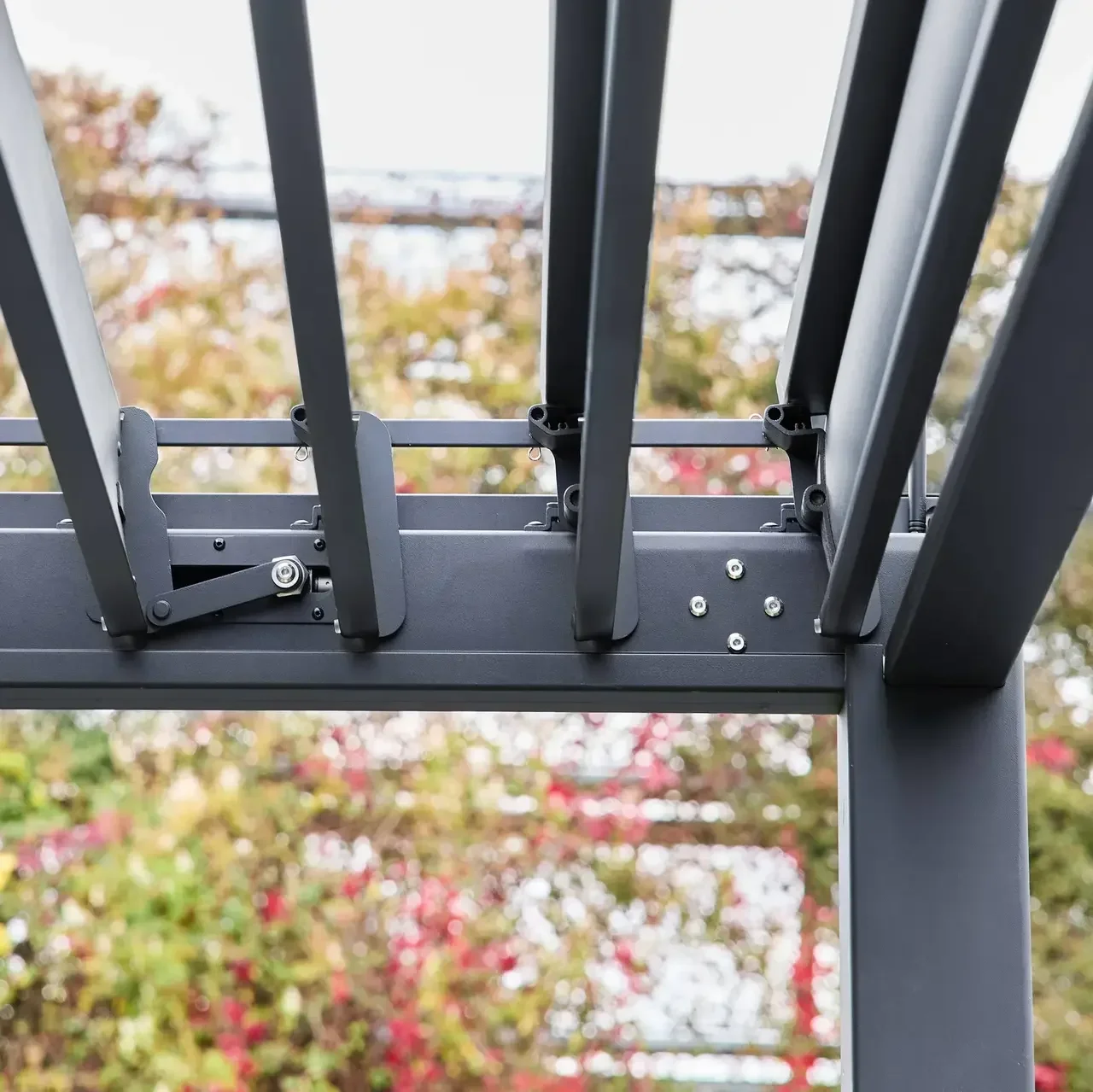 Pergola bioclimatique aluminium 4x3m lames orientables Triomphe