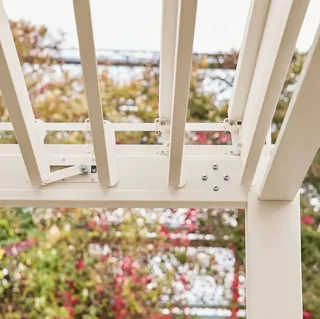 Pérgola bioclimática 4x3m aluminio lamas orientables Triomphe antracita