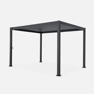 Pérgola bioclimática aluminio 4x3m lamas orientables Triomphe