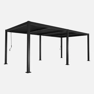Pergola bioclimatique 6x3m Palace aluminium lames orientables jardin terrasse