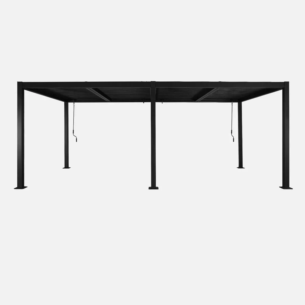 Pergola bioclimatique 6x3m Palace aluminium lames orientables jardin terrasse
