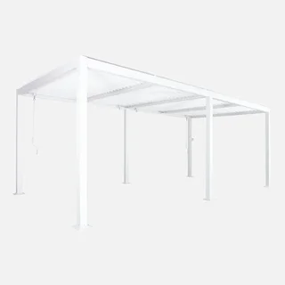 Pergola bioclimatique 6x3m Palace aluminium lames orientables jardin terrasse