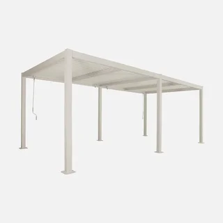 Pergola bioclimatique Palace 6x3m aluminium lames orientables jardin terrasse