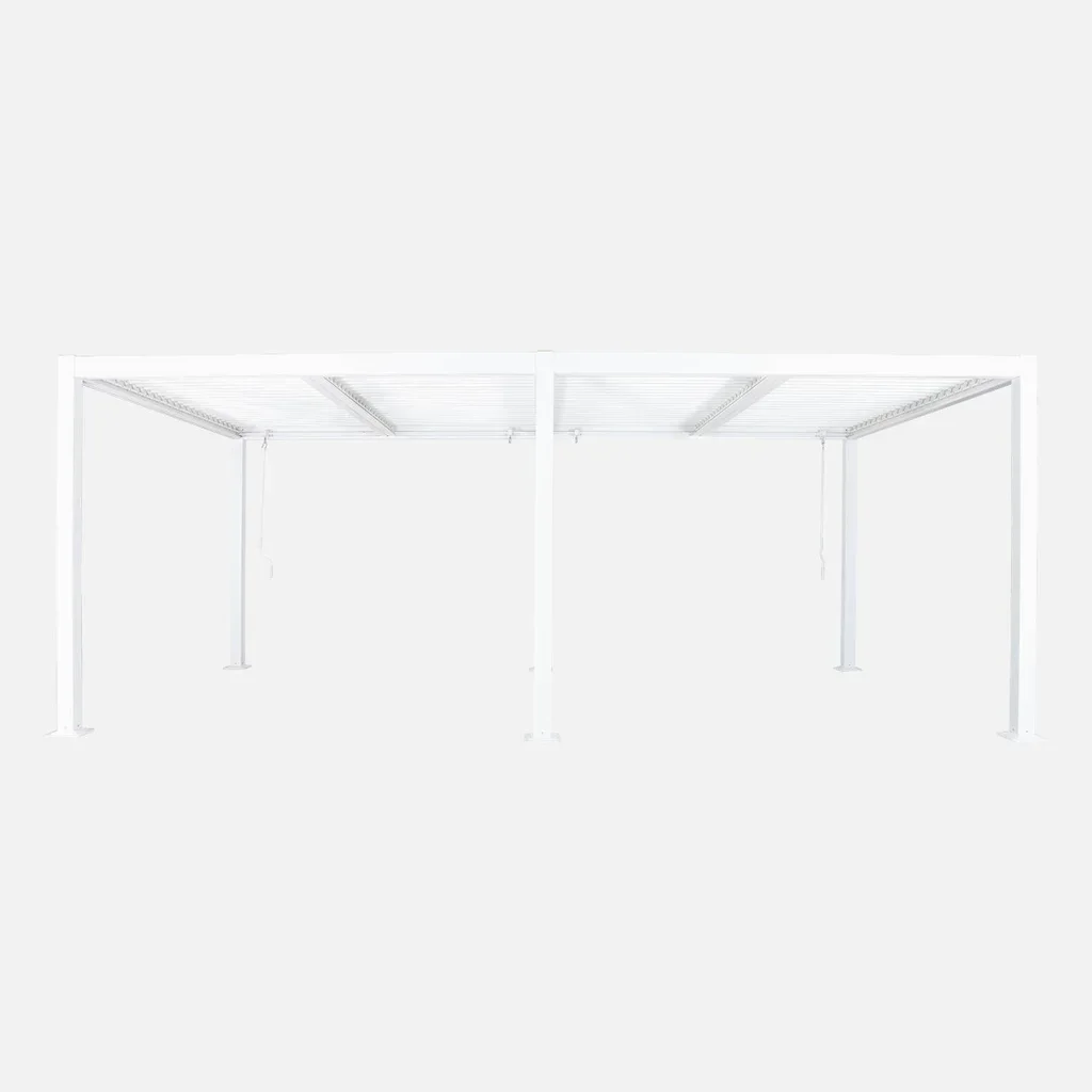 Pergola bioclimatique 6x3m Palace aluminium lames orientables jardin terrasse