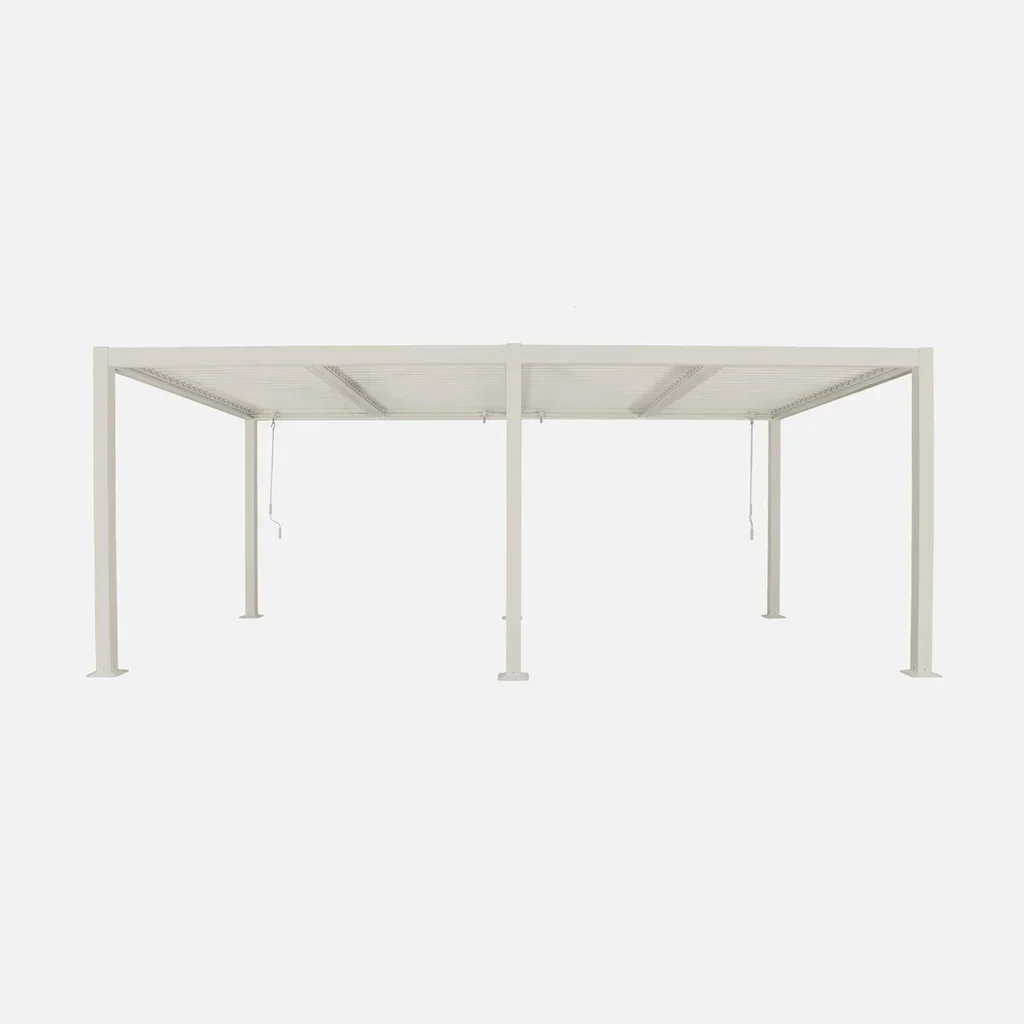 Pergola bioclimatique Palace 6x3m aluminium lames orientables jardin terrasse