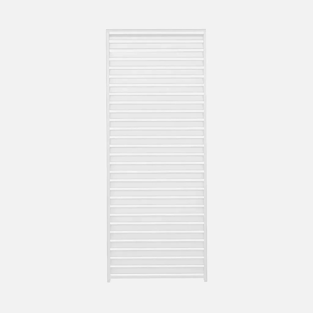Pergola bioclimatique aluminium 3x3m Triomphe V2 avec 3 persiennes orientables 100 cm
