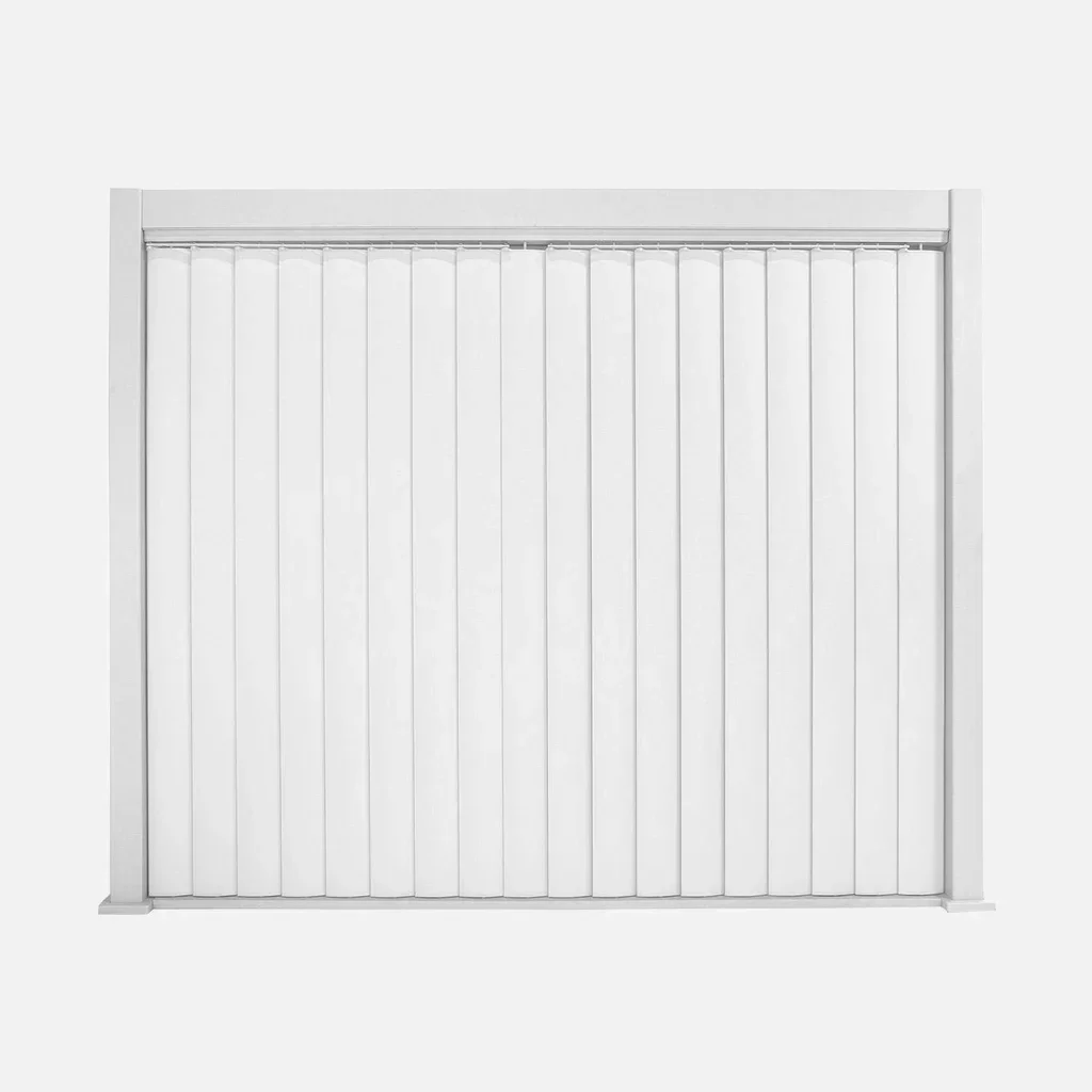 Pergola bioclimatique aluminium 4x3m Triomphe avec panneau latéral orientable