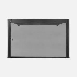 Pérgola bioclimática alumínio adossada 4x3m toldo Triomphe branco