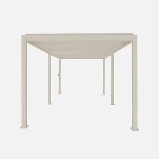 Pergola bioclimatique aluminium 6x3m lames orientables Triomphe jardin terrasse