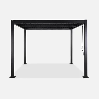 Pergola bioclimatique Palace 3x3m aluminium lames orientables jardin terrasse