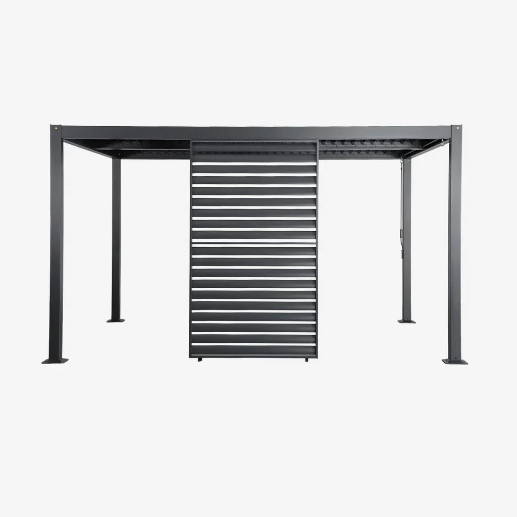 Aluminium louver 130 cm bioclimatic pergola Palace anthracite