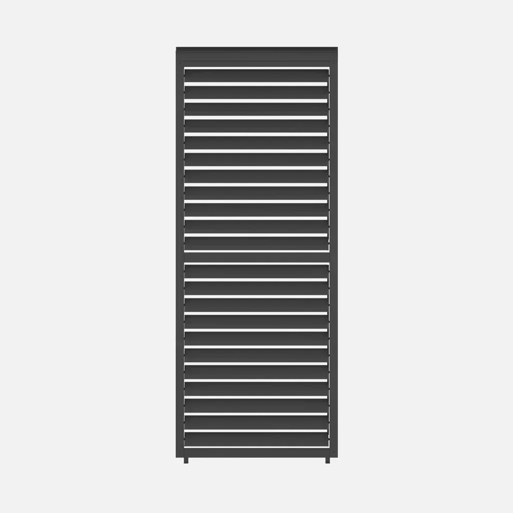 Persienne lames orientables 100cm pergola aluminium bioclimatique Triomphe 3x3 4x3 6x3m