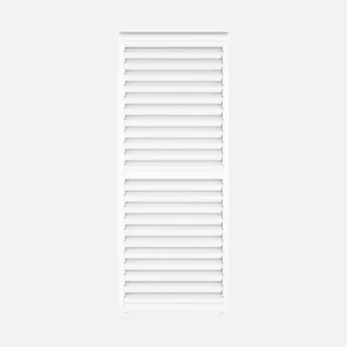 Persienne lames orientables 100cm pergola aluminium bioclimatique Triomphe