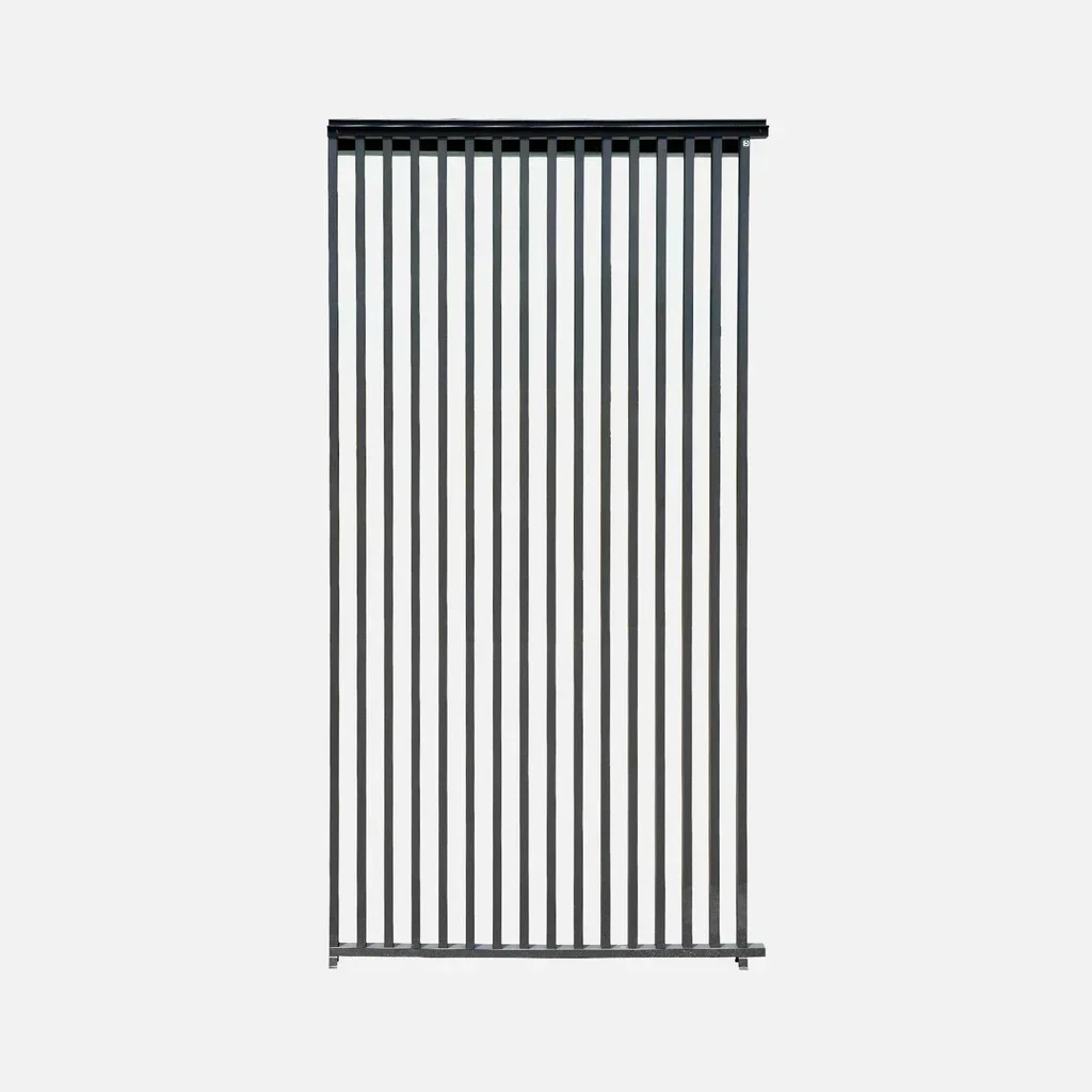 Persienne verticale 130cm pergola aluminium Triomphe 4x3m anthracite
