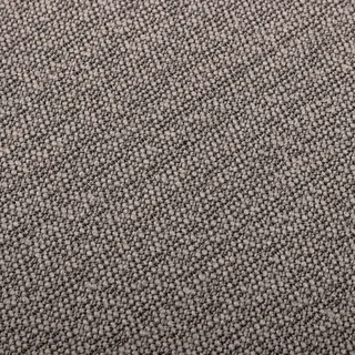 Pouf de rangement rond en tissu kaki foncé avec espace de rangement intérieur