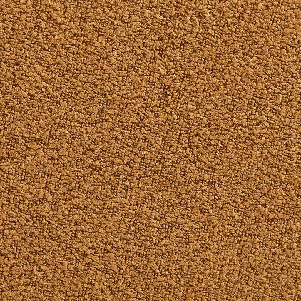Pouf repose-pieds Nova bouclette texturée beige confort salon