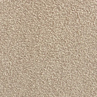 Pouf repose-pieds Nova bouclette texturée beige confort salon