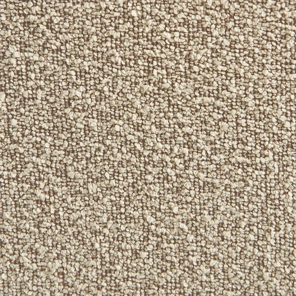 Pouf repose-pieds Sokol bouclette texturée chauffeuse cosy