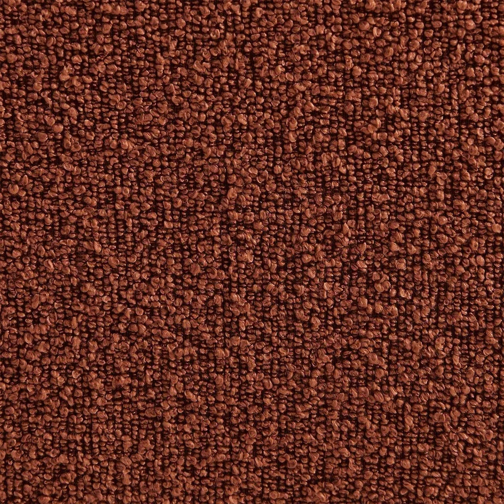 Pouf repose-pieds Sokol bouclette texturée chauffeuse cosy