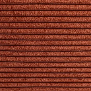 Pouf repose-pieds Sokol velours côtelé beige pour chauffeuse salon