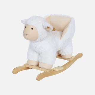 Rocking chair enfant mouton blanc douillet chambre bébé design scandinave