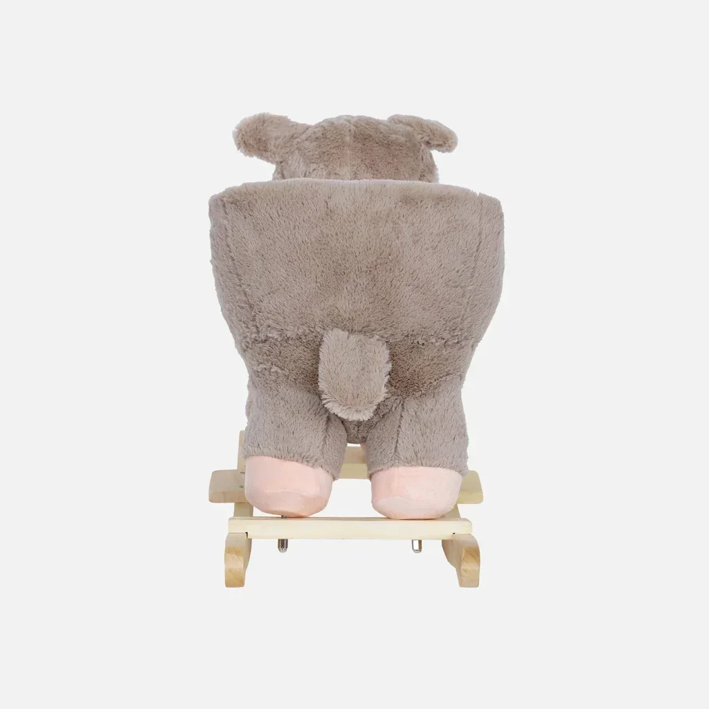 Rocking Chair Faon Enfant Bois - Siège à Bascule Bébé 12 Mois+