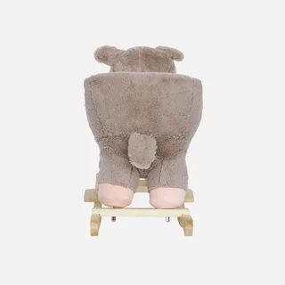 Rocking Chair Faon Enfant Bois - Siège à Bascule Bébé 12 Mois+