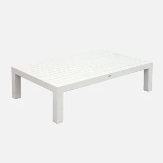 Set da giardino in alluminio XXL 5 posti Rieti con cuscini confortevoli
