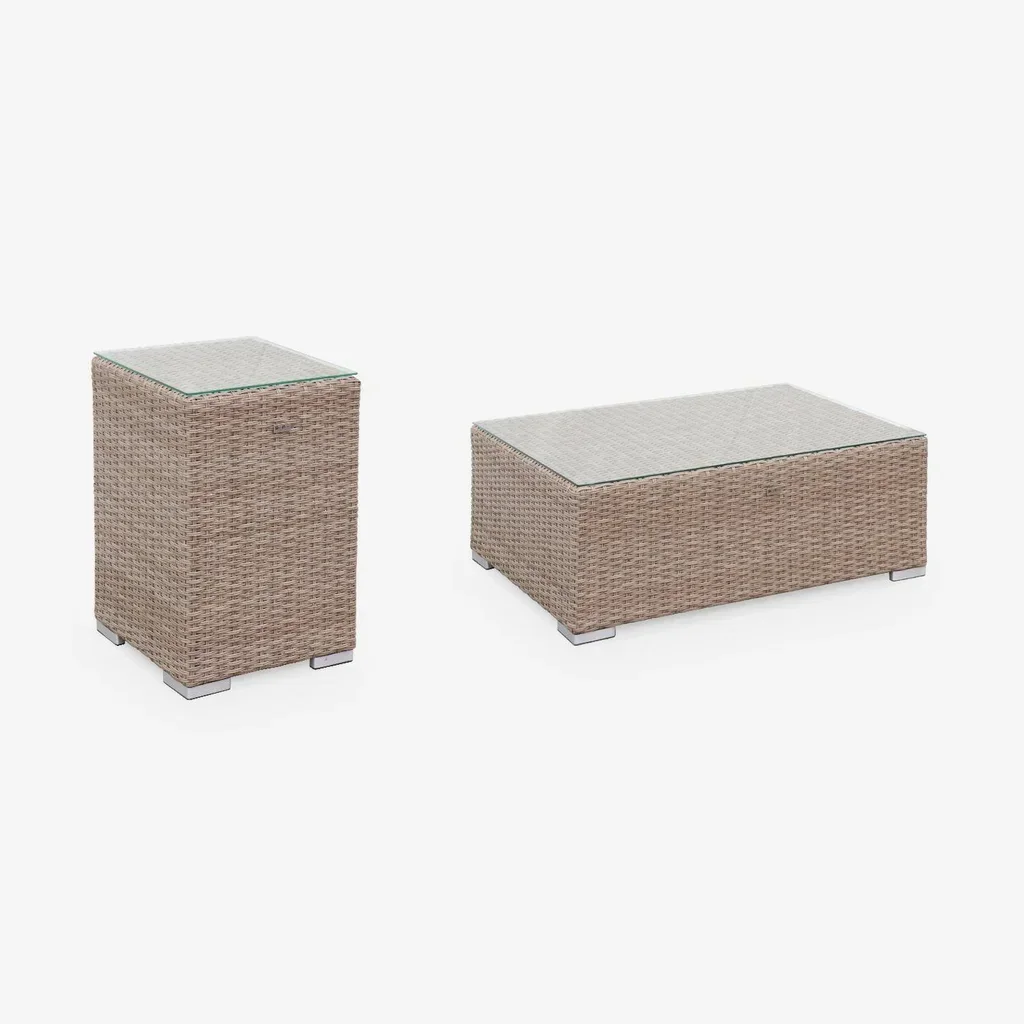 Set Giardino Rattan Intrecciato Rotondo 12-14 Posti Verona