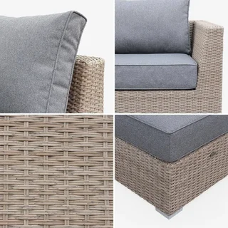 Set Giardino Rattan Intrecciato Rotondo 12-14 Posti Verona