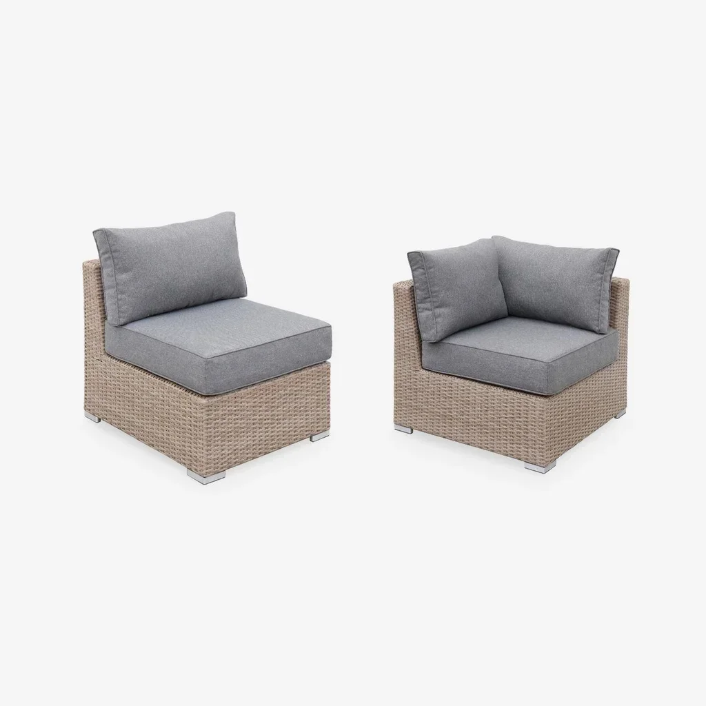 Set Giardino Rattan Intrecciato Rotondo 12-14 Posti Verona