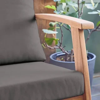 Set giardino 5 posti legno acacia FSC Ushuaïa
