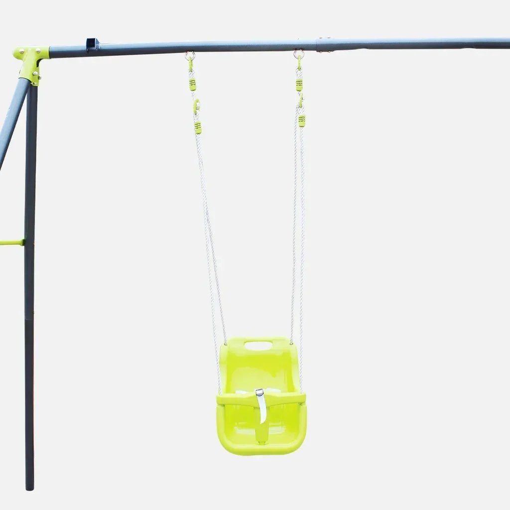 Siège balançoire bébé Zéphyr 6-24 mois portique 2m 2,5m sécurisé