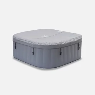 Spa hinchable 4 plazas 160cm gris anti-heladas con cubierta térmica Fjord 4