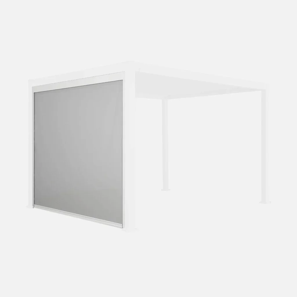 Triomphe 3m Aluminum Side Blind for Bioclimatic Pergola – Sun and Wind Protection