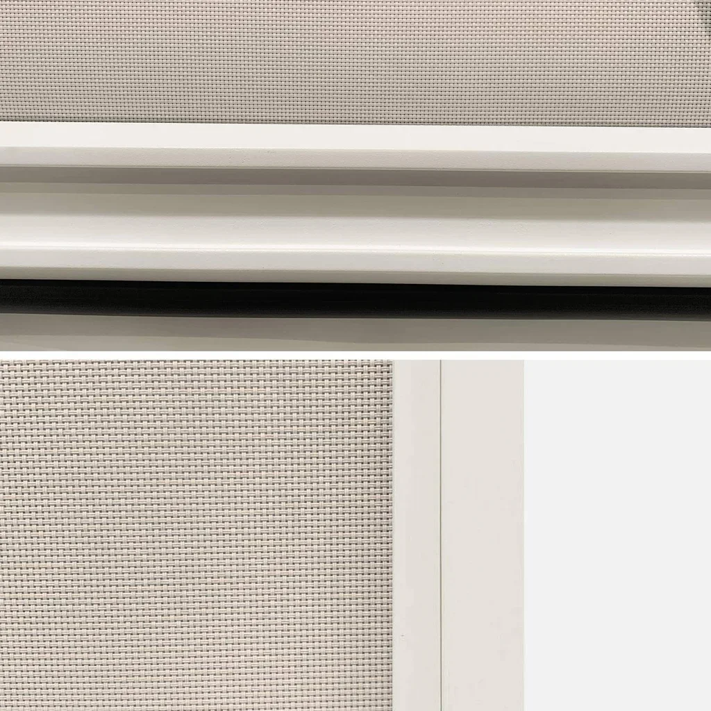 Aluminum side blind for Triomphe 3m bioclimatic pergola - sun protection privacy