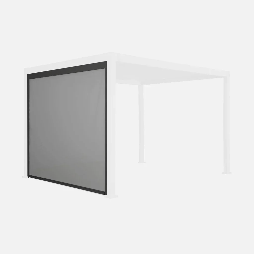 Store latéral 3m pergola aluminium Triomphe protection soleil intempéries